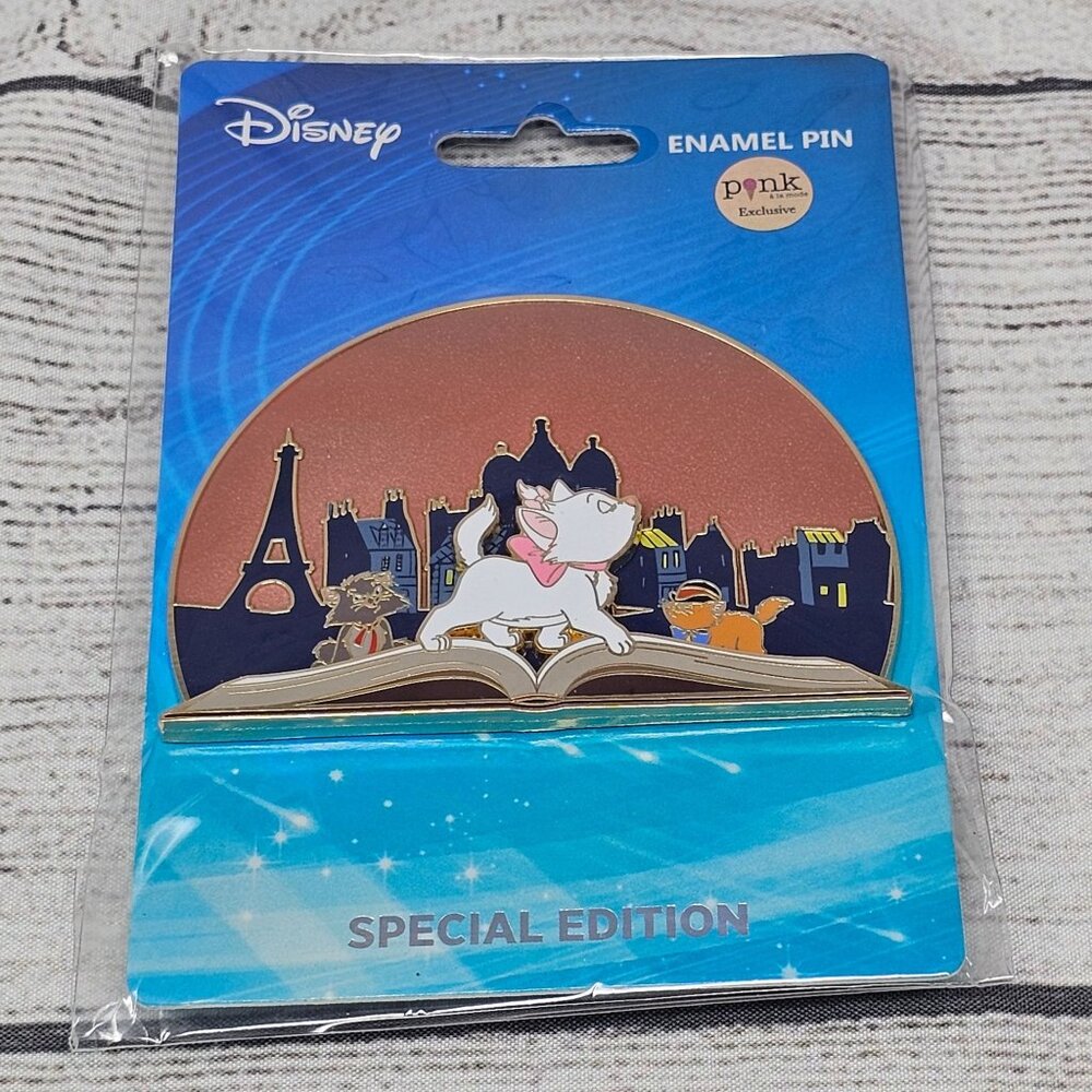 NEW! Pink a La Mode (Palm) Aristocats - Once Upon a Time Storybook LE 300